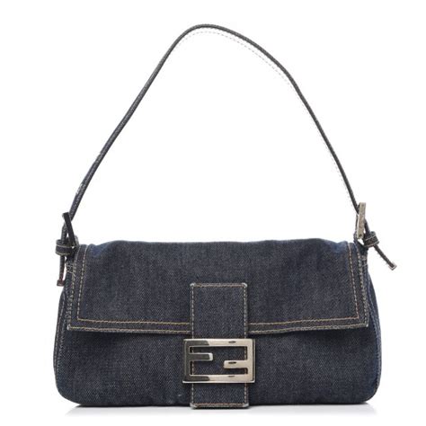 fendi jacket blue denim|fendi denim bag vintage.